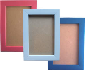 selection of 20mm pink and blue frames