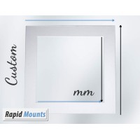 Custom Mounts (size in MM) Min 80mm Max 594mm)