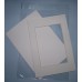 10 Pack Single Mounts, white core (with backing boards & bags)