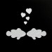 013 Heart Love Fish Mounts 